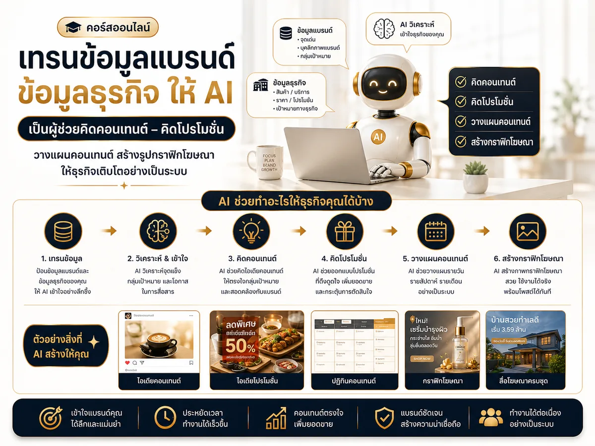 เทรนข้อมูลแบรนด์